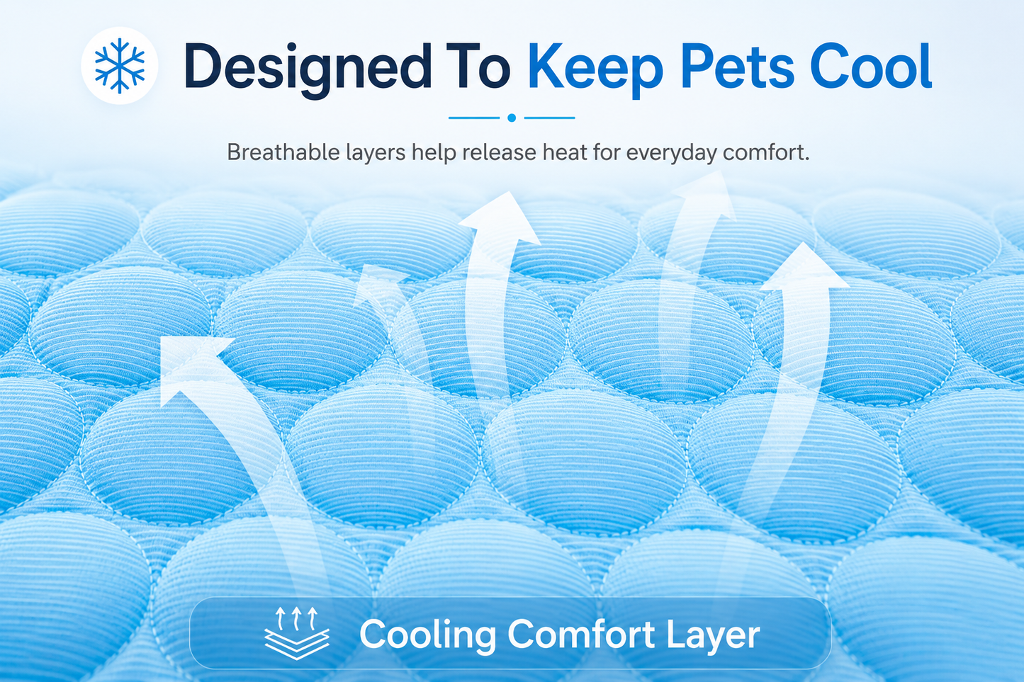 ChillPad™  Self-Cooling Pet Mat